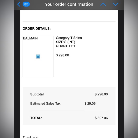 Balmain Shirt - Picture 6 of 9